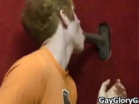 Gay interracial dick sucking gloryhole style 18