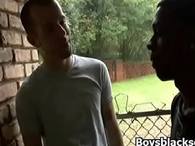 Blacks on boys - interracial hardcore gay fucking 02
